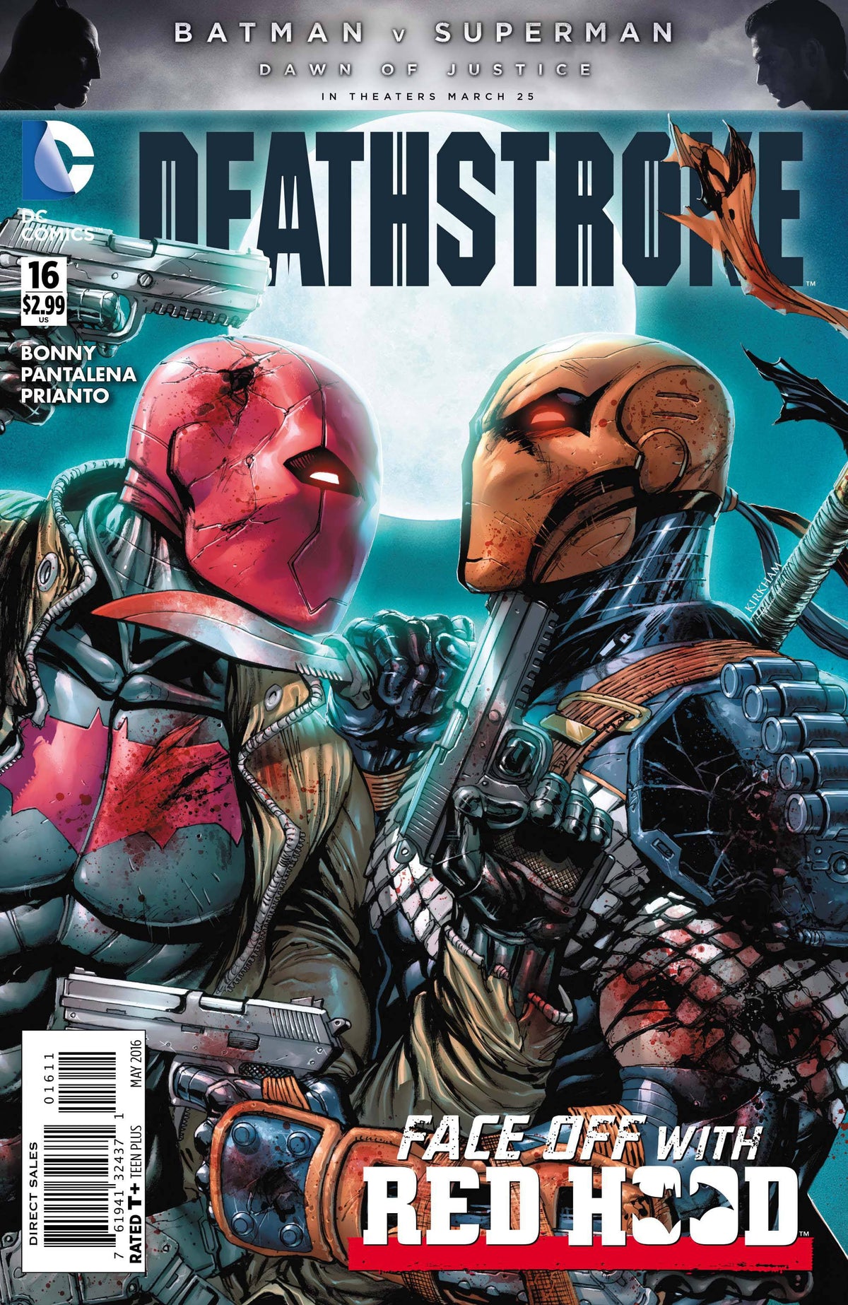 DC COMIC BOOK Deathstroke #16 (VF/NM)
