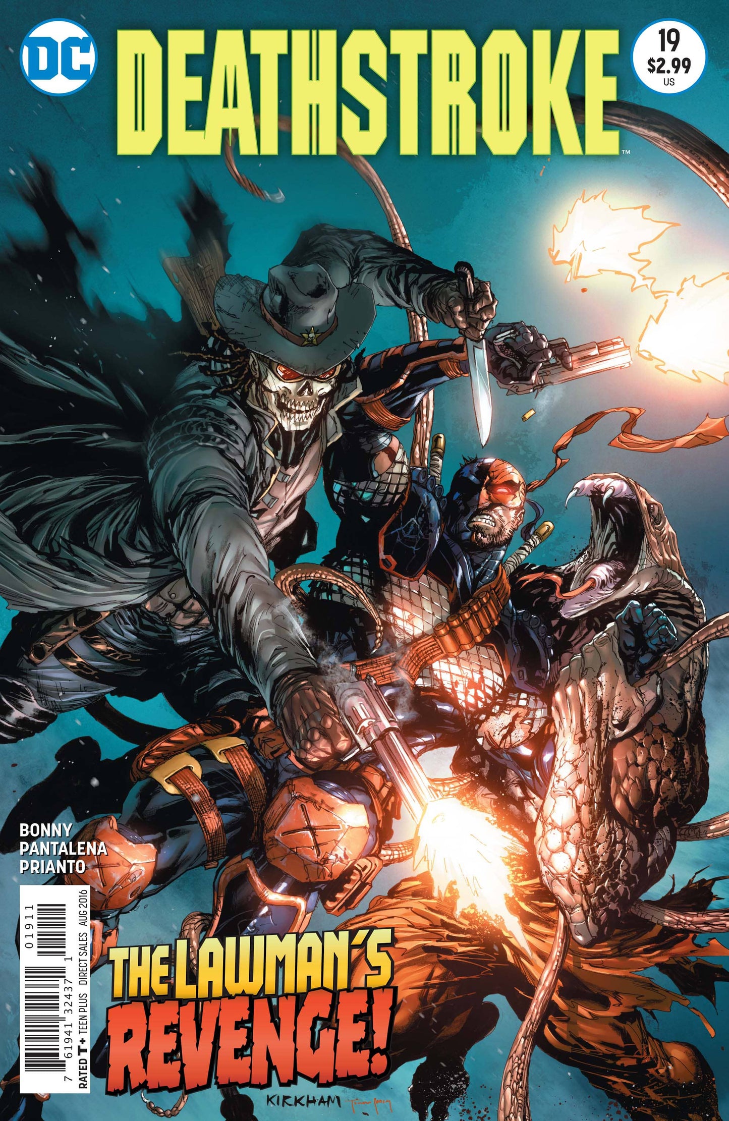 DC COMIC BOOK Deathstroke #19 (VF/NM)
