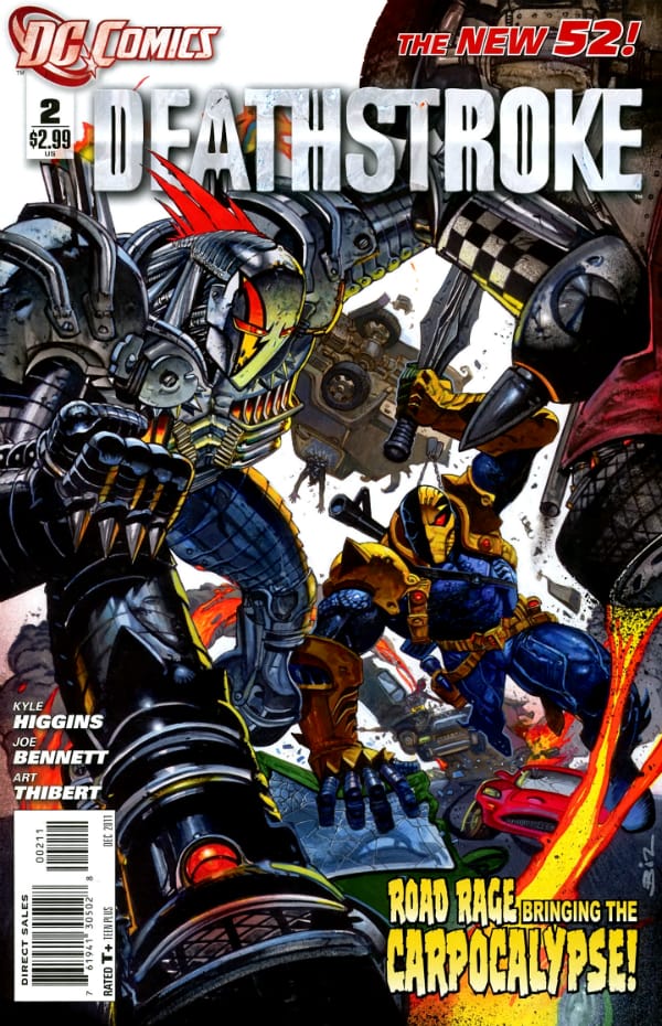 DC COMIC BOOK Deathstroke #2 (VF/NM)