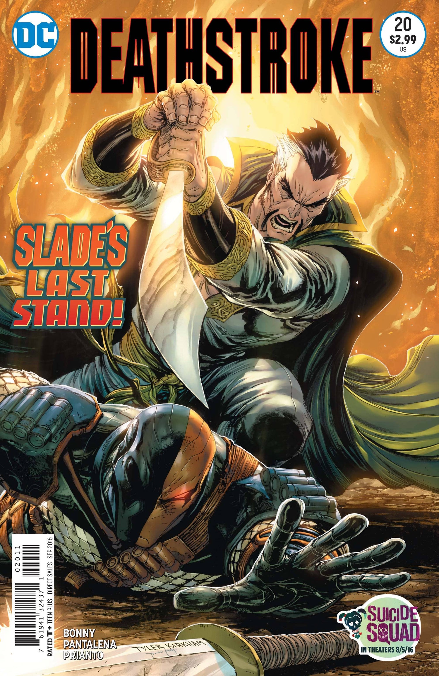 DC COMIC BOOK Deathstroke #20 (VF/NM)