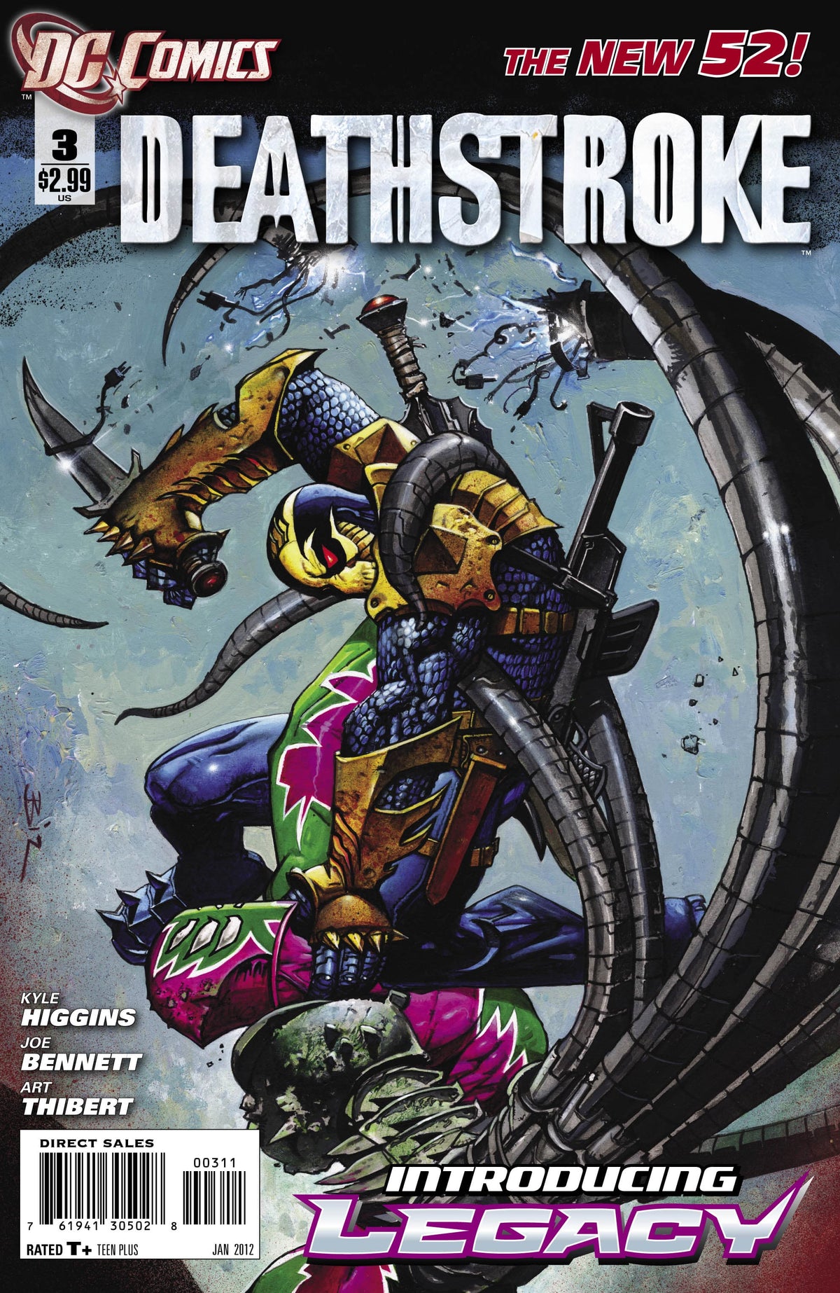 DC COMIC BOOK Deathstroke #3 (VF/NM)