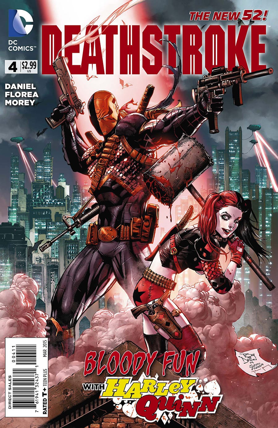 DC COMIC BOOK Deathstroke #4 (VF/NM)