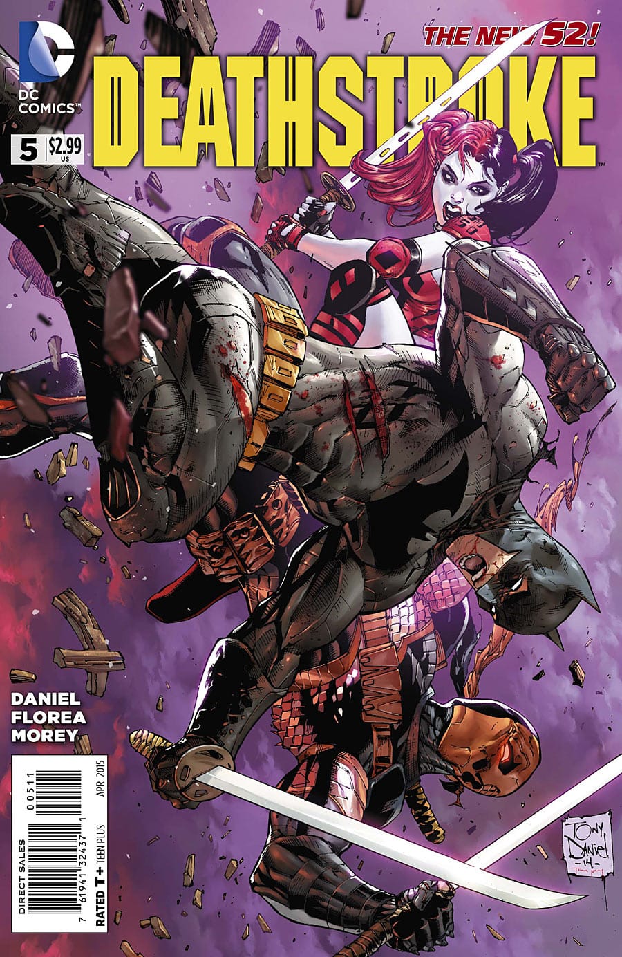 DC COMIC BOOK Deathstroke #5 (VF/NM)