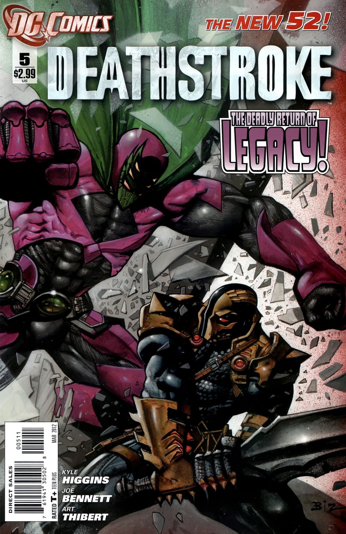 DC COMIC BOOK Deathstroke #5 (VF/NM)