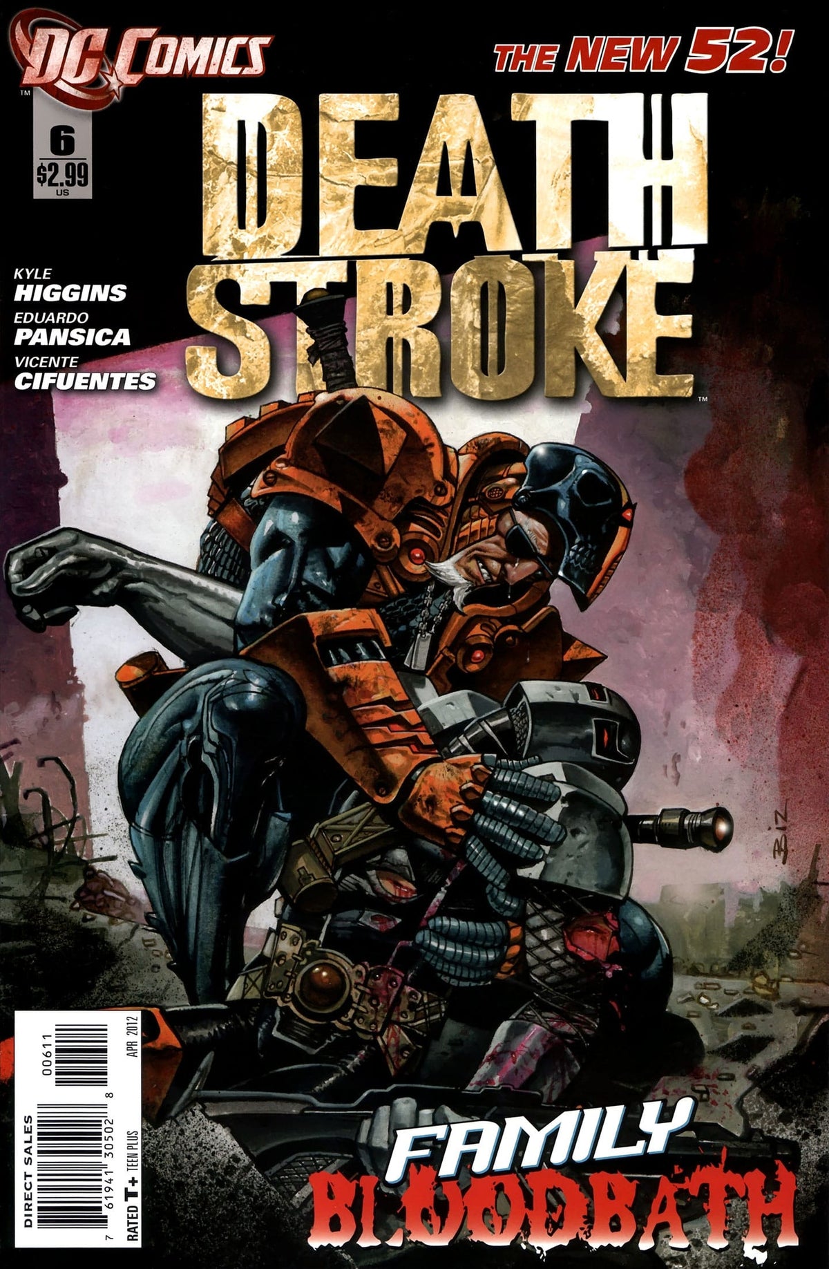 DC COMIC BOOK Deathstroke #6 (VF/NM)