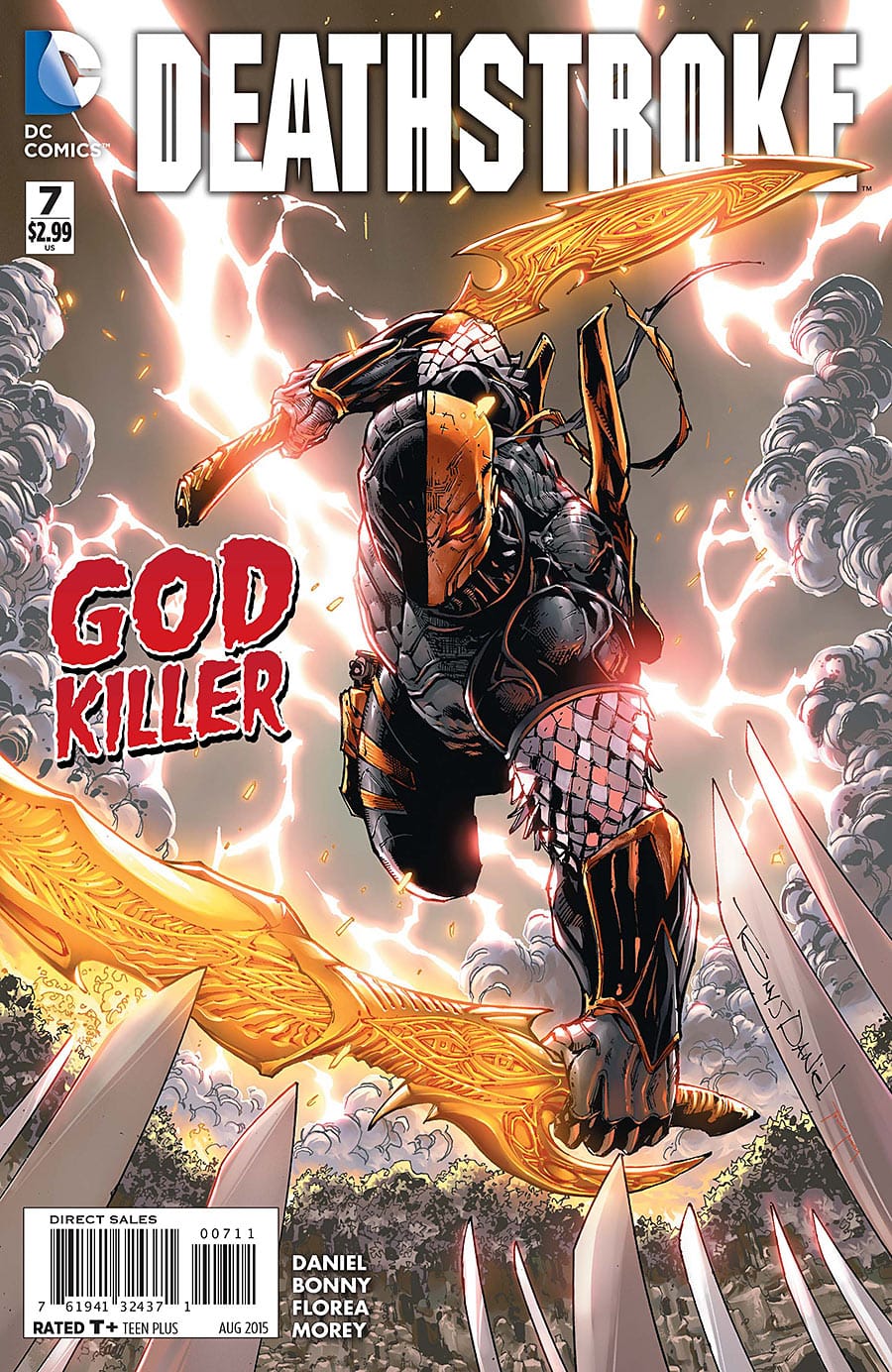 DC COMIC BOOK Deathstroke #7 (VF/NM)