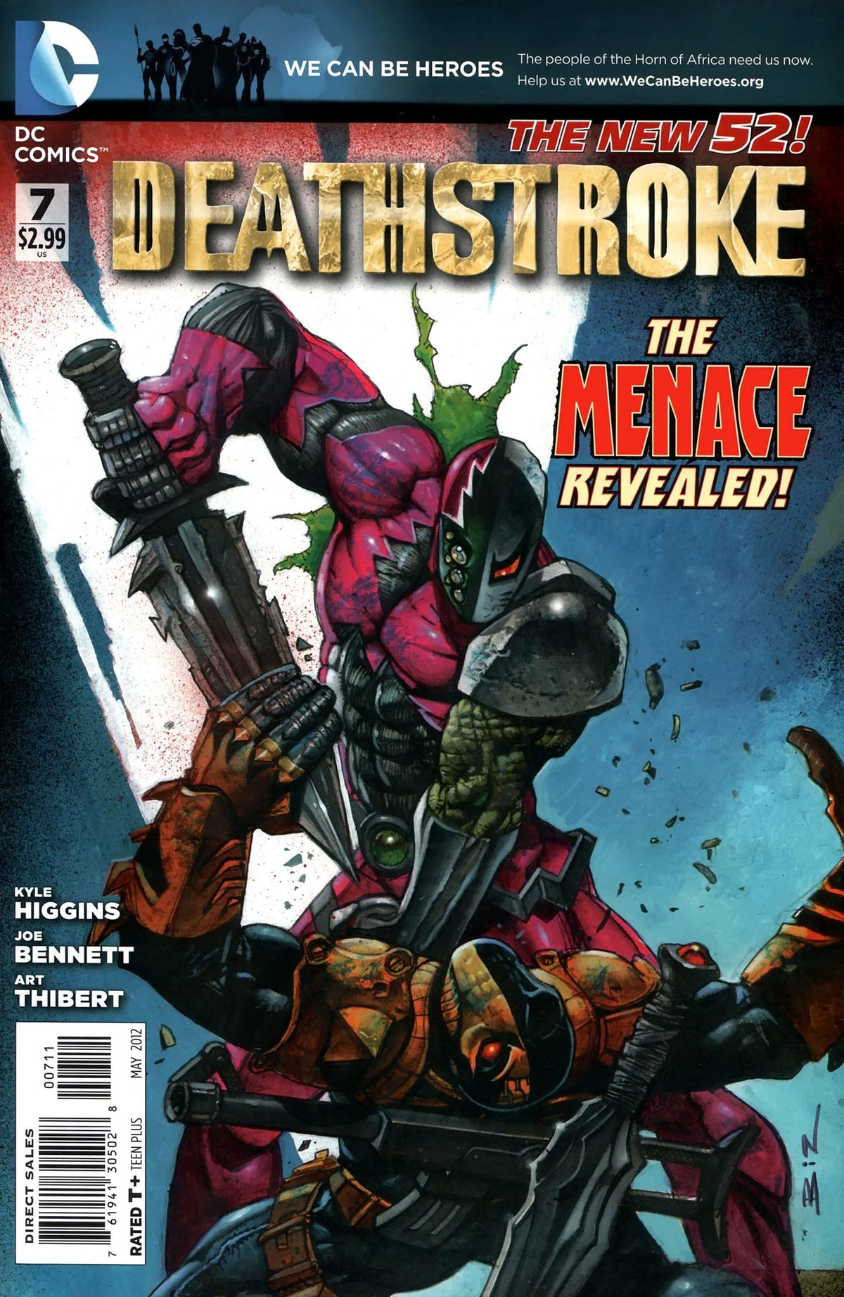 DC COMIC BOOK Deathstroke #7 (VF/NM)