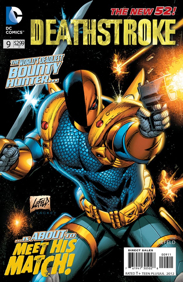 DC COMIC BOOK Deathstroke #9 (VF/NM)