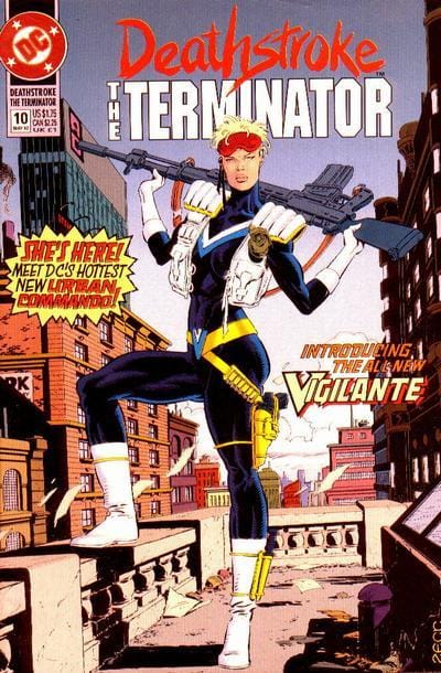 DC COMIC BOOK Deathstroke, the Terminator #10 (VF)