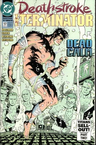 DC COMIC BOOK Deathstroke, the Terminator #17 (VF)