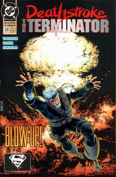 DC COMIC BOOK Deathstroke, the Terminator #20 (VF)