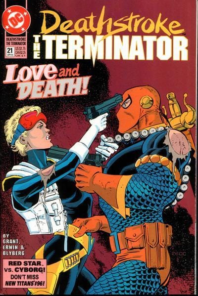 DC COMIC BOOK Deathstroke, the Terminator #21 (VF)