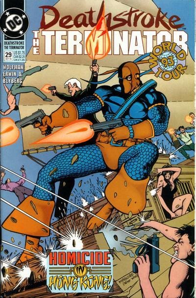DC COMIC BOOK Deathstroke, the Terminator #29 (VF)
