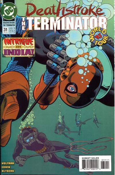 DC COMIC BOOK Deathstroke, the Terminator #31 (VF)