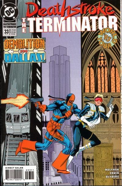 DC COMIC BOOK Deathstroke, the Terminator #33 (VF)