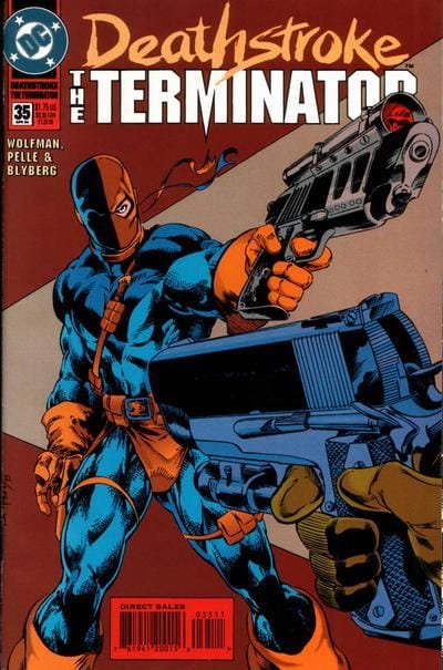 DC COMIC BOOK Deathstroke, the Terminator #35 (VF)
