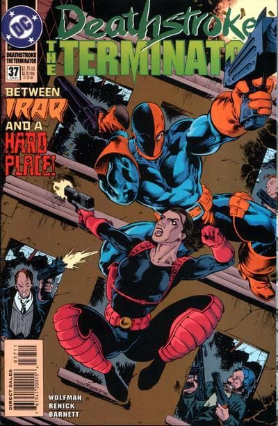 DC COMIC BOOK Deathstroke, the Terminator #37 (VF)