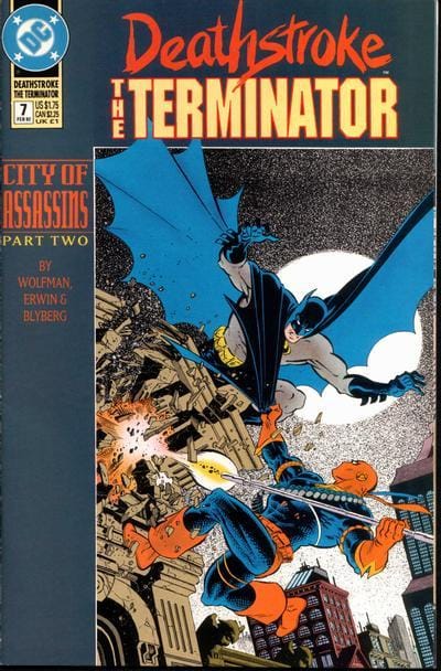 DC COMIC BOOK Deathstroke, the Terminator #7 (VF)