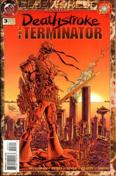 DC COMIC BOOK Deathstroke, the Terminator Annual #3 (VF)