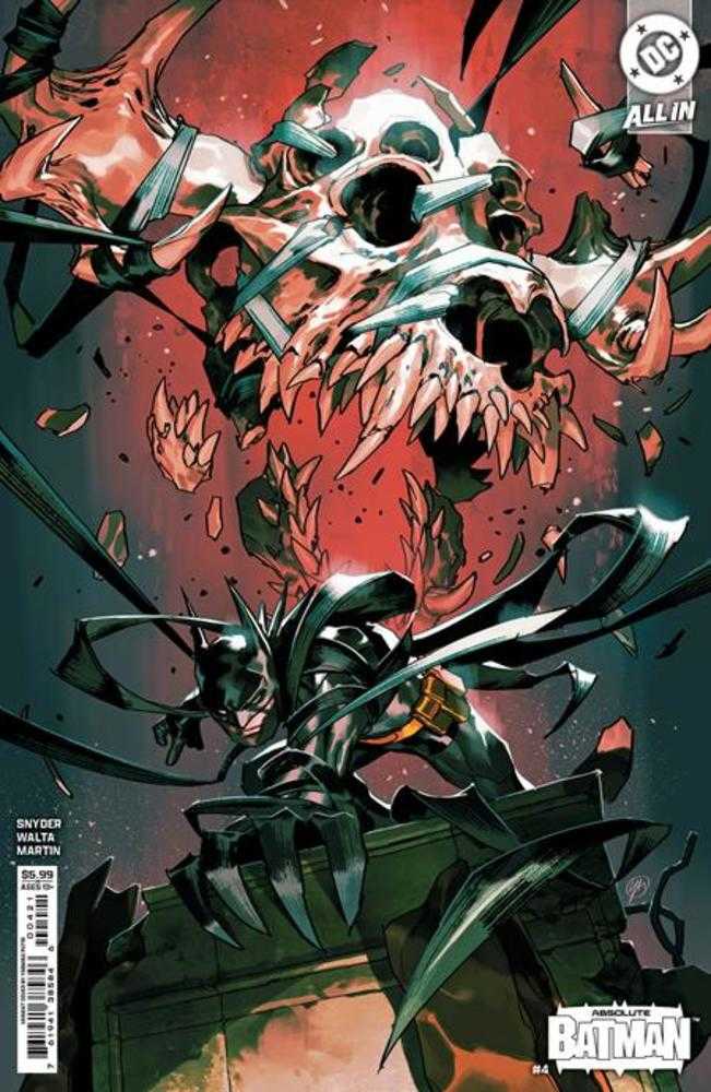 DC Comics Absolute Batman #4 Cover B Yasmine Putri Card Stock Variant