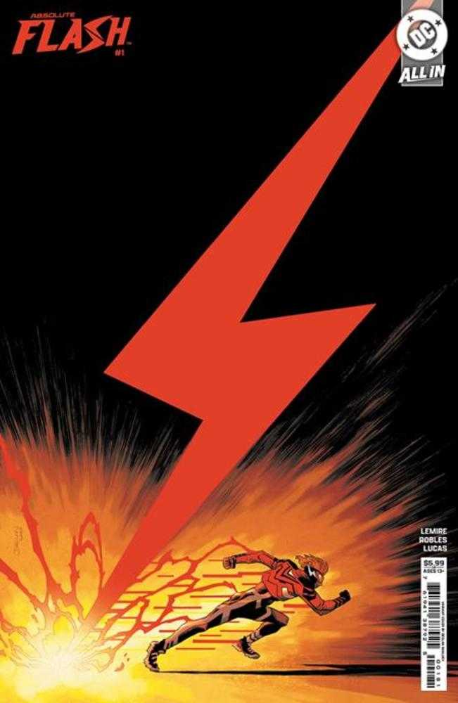 DC Comics Absolute Flash #1 Cover E Declan Shalvey Card Stock Variant
