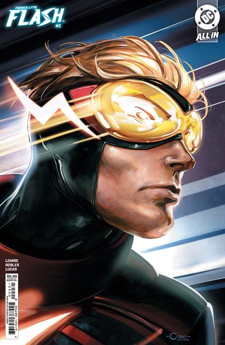 Dc Comics ABSOLUTE FLASH #2 CVR D CLAYTON CRAIN CARD STOCK VAR