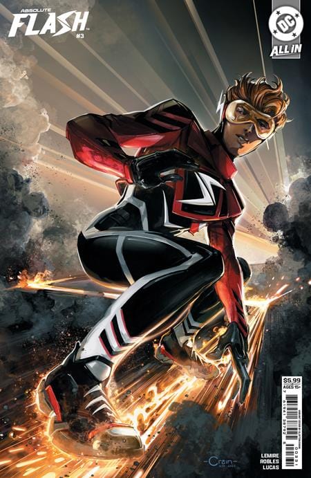DC Comics ABSOLUTE FLASH #3 CVR C CLAYTON CRAIN CARD STOCK VAR