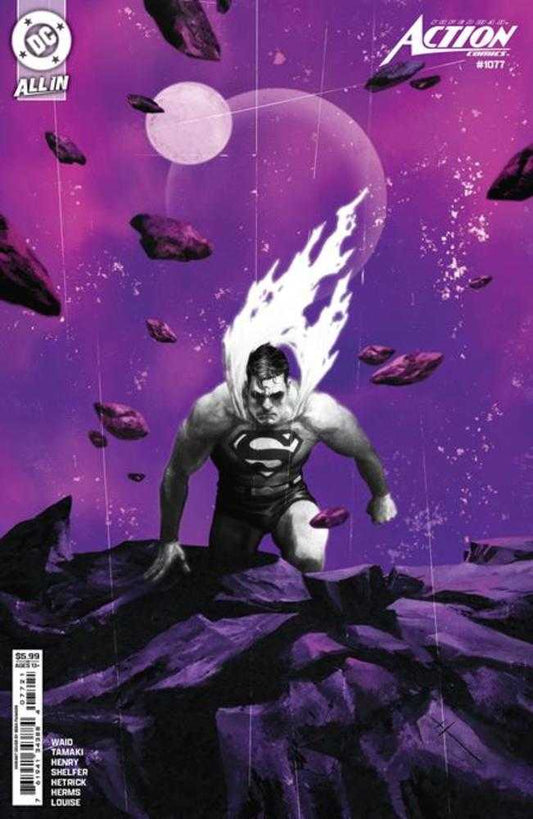 DC Comics Action Comics #1077 Cover B Sebastian Fiumara Card Stock Variant