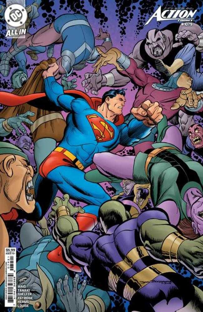 DC Comics Action Comics #1079 Cover B Jon Bogdanove Card Stock Variant