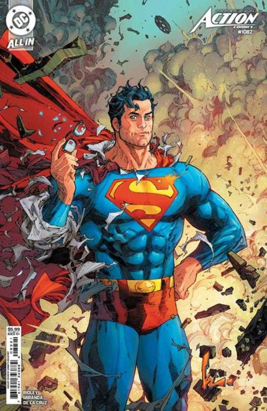 DC Comics Action Comics #1082 Cover C Kenneth Rocafort Card Stock Variant