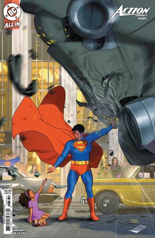 DC Comics Action Comics #1083 Cover C Taurin Clarke Card Stock Variant