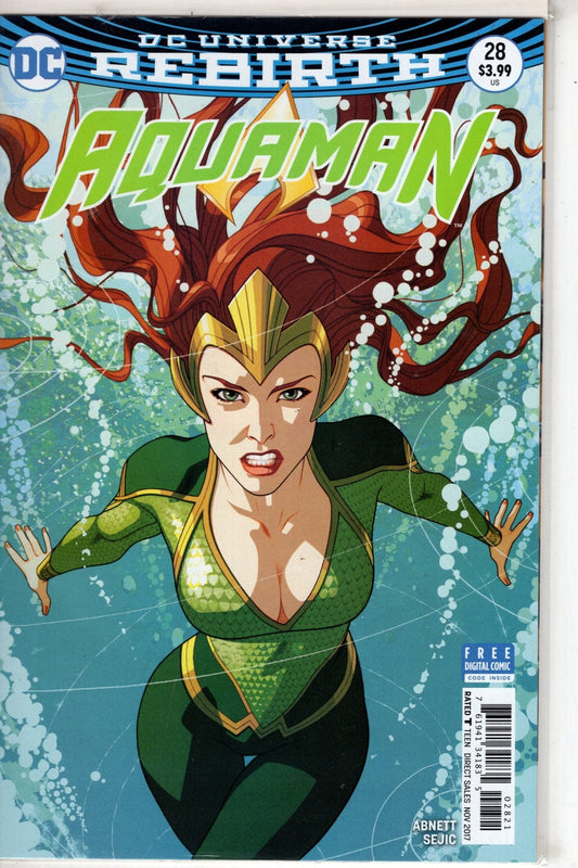 DC COMICS AQUAMAN #28 VAR ED