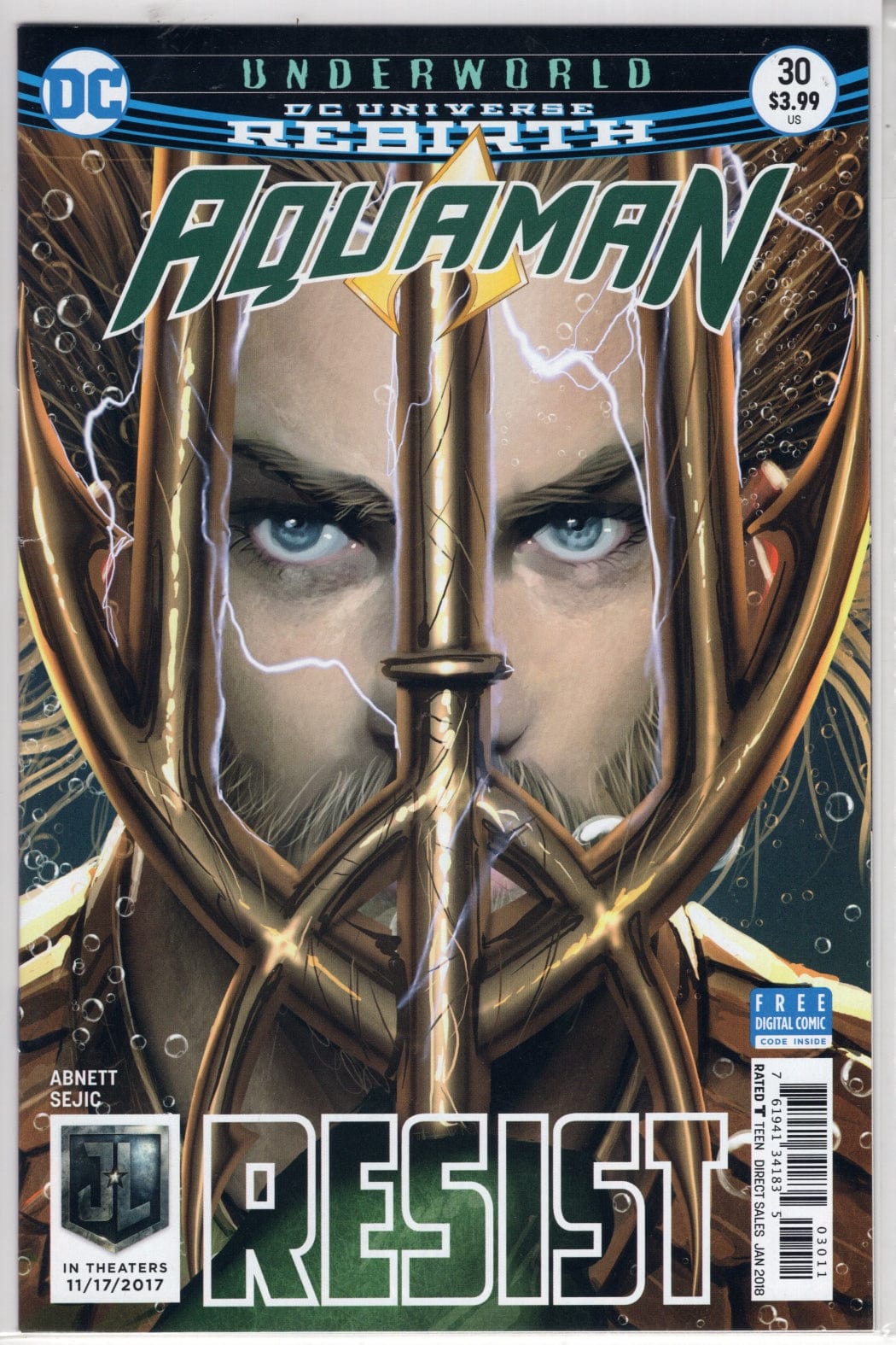 DC COMICS AQUAMAN #30