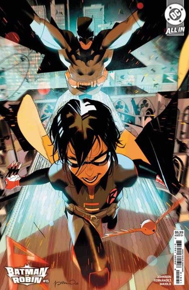 DC Comics Batman And Robin #15 Cover B Simone Di Meo Card Stock Variant