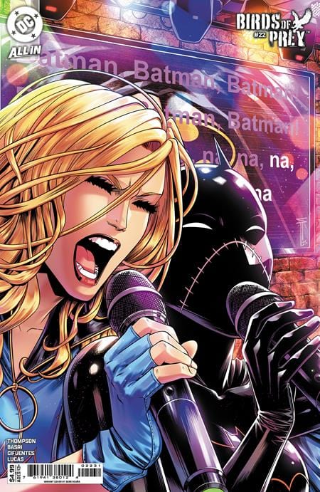 DC Comics BIRDS OF PREY #22 CVR C SERG ACUNA CARD STOCK VAR