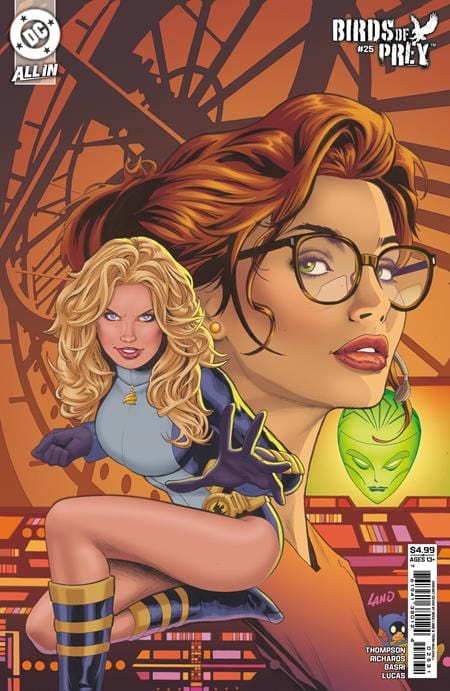 DC Comics BIRDS OF PREY #25 CVR C GREG LAND CARD STOCK VAR
