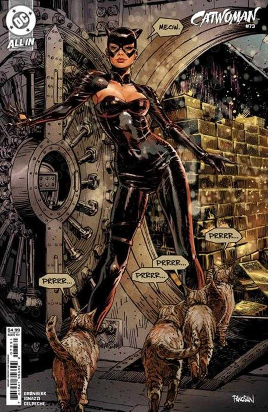 DC Comics Catwoman #73 Cover C Dan Panosian Card Stock Variant