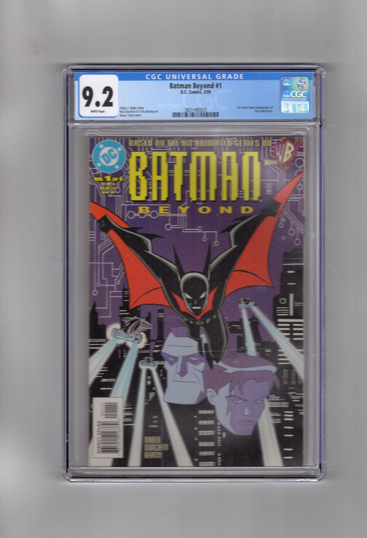 DC Comics CGC Comic Batman Beyond #1 CGC 9.2