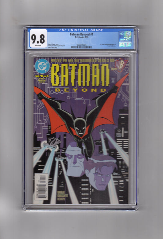 DC Comics CGC Comic Batman Beyond #1 CGC 9.8
