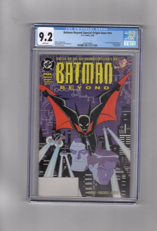 DC Comics CGC Comic Batman Beyond Special Origin Issue #nn CGC 9.2