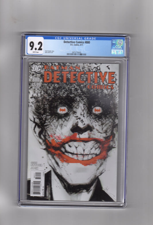 DC Comics CGC Comic DETECTIVE COMICS #880 CGC 9.2