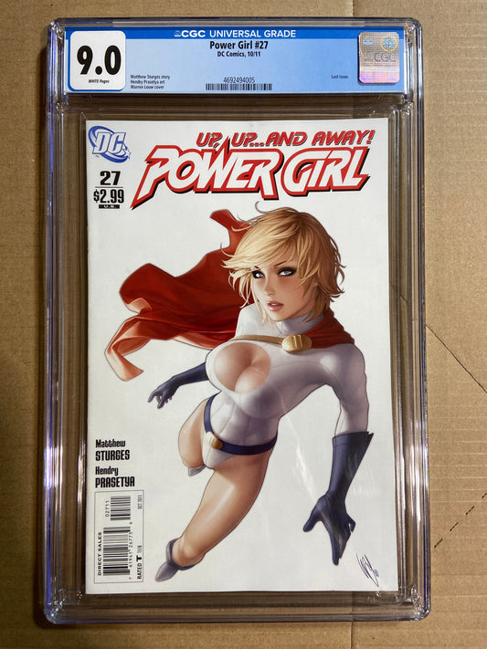 DC Comics CGC Comic POWER GIRL #27 CGC 9.0