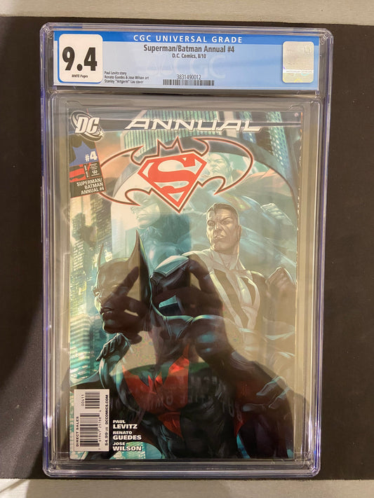 DC COMICS CGC SUPERMAN/BATMAN ANNUAL #4 CGC 9.4