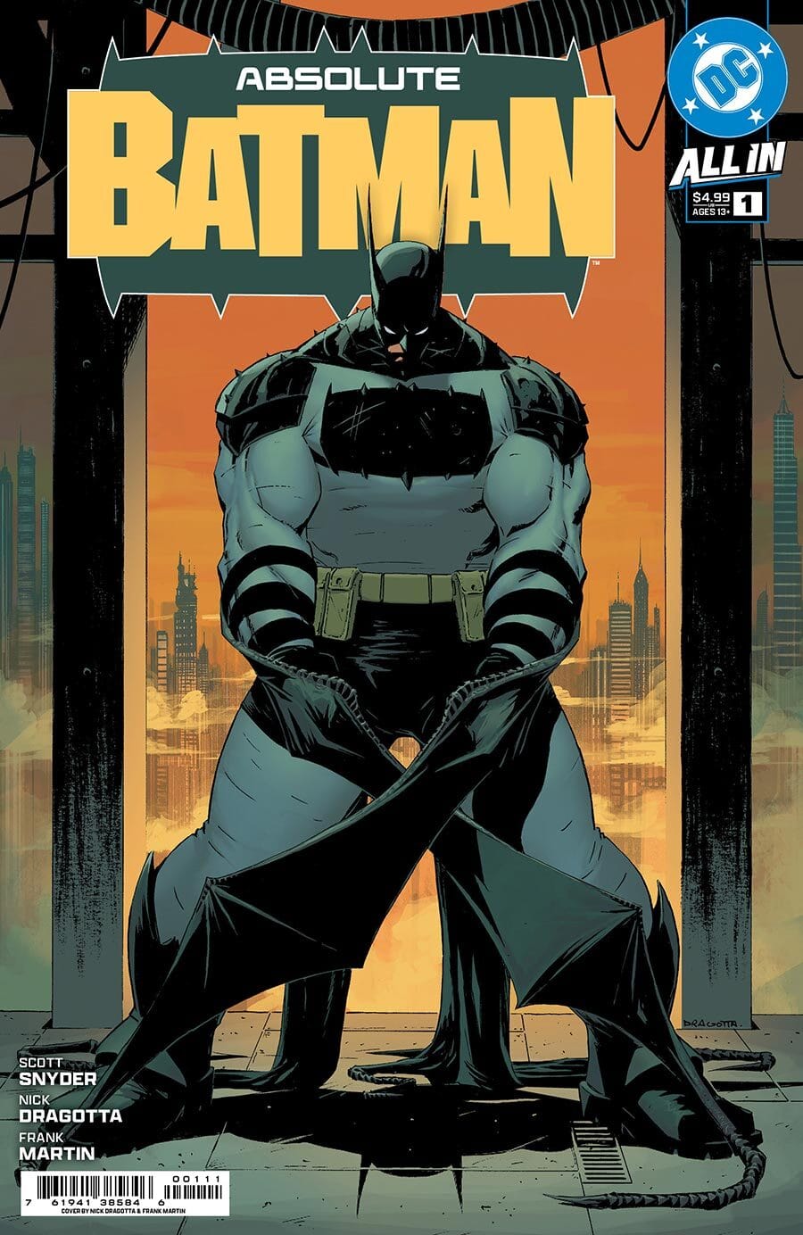 DC Comics COMIC BOOK Absolute Batman #1 - CVR A 1ST PRINT (VF/NM)
