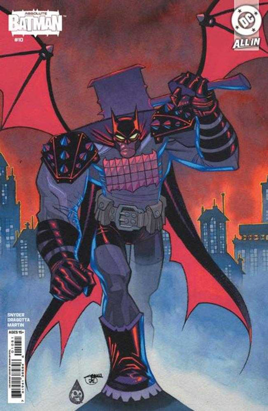 DC Comics COMIC BOOK Absolute Batman #10 Cover E 1 in 50 Shawn Crystal Card Stock Variant