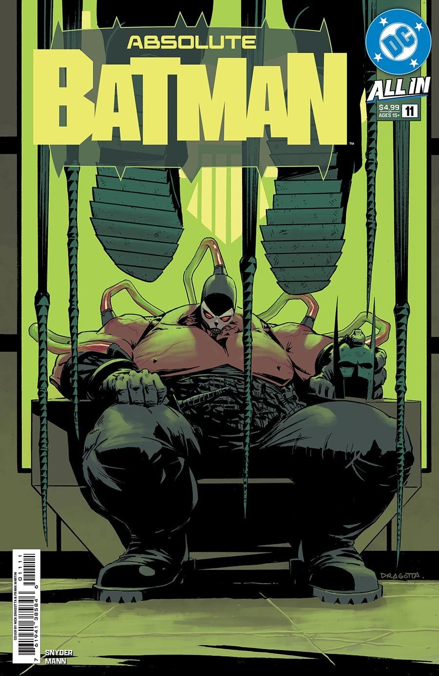 DC Comics COMIC BOOK Absolute Batman #11 - CVR A 1ST PRINT (VF/NM)