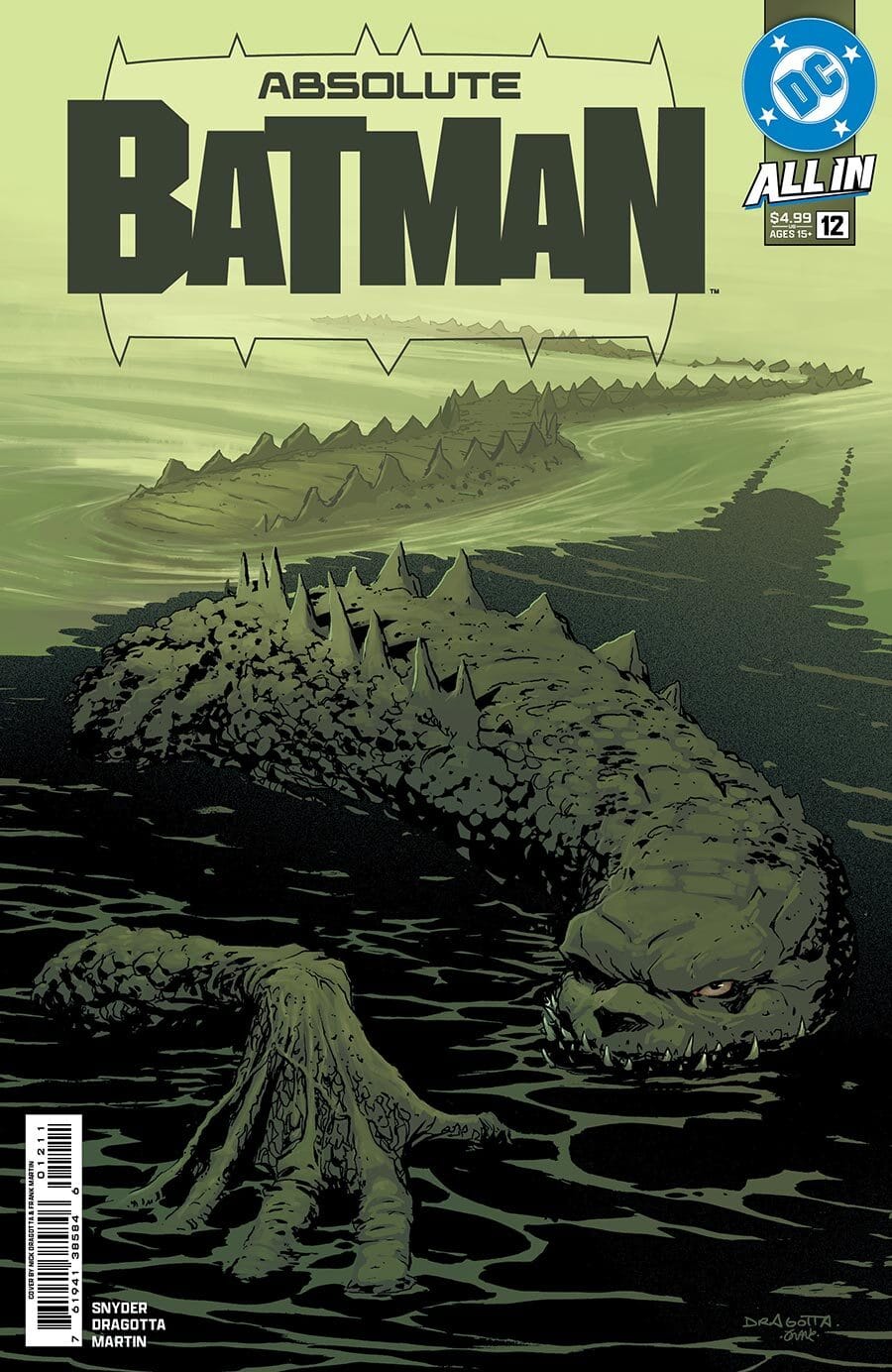 DC Comics COMIC BOOK Absolute Batman #12 - CVR A 1ST PRINT (VF/NM)