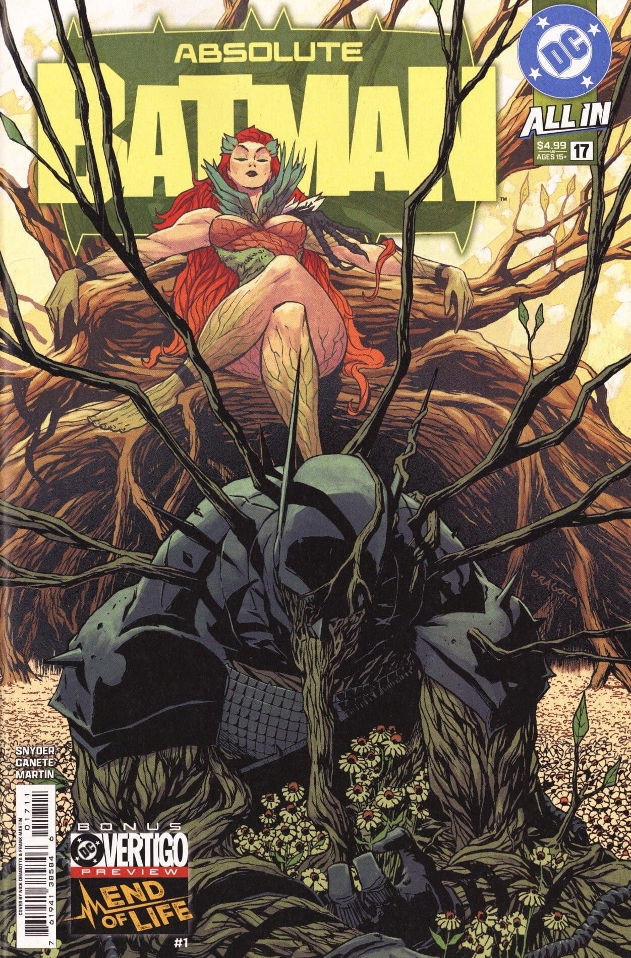 DC Comics COMIC BOOK Absolute Batman #17 - CVR A 1ST PRINT (VF/NM)