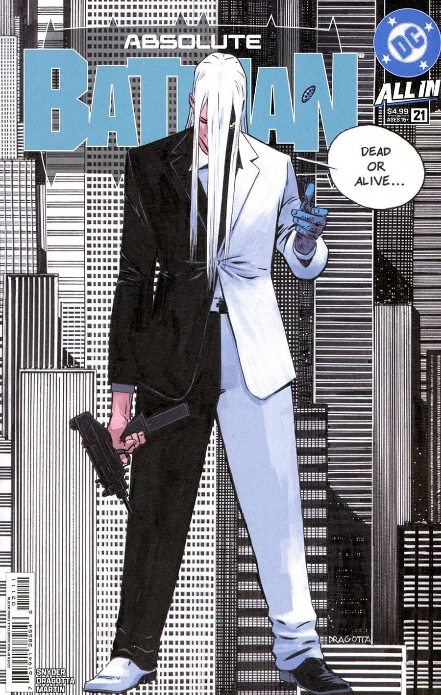 DC Comics COMIC BOOK Absolute Batman #21 - CVR A 1ST PRINT (VF/NM)