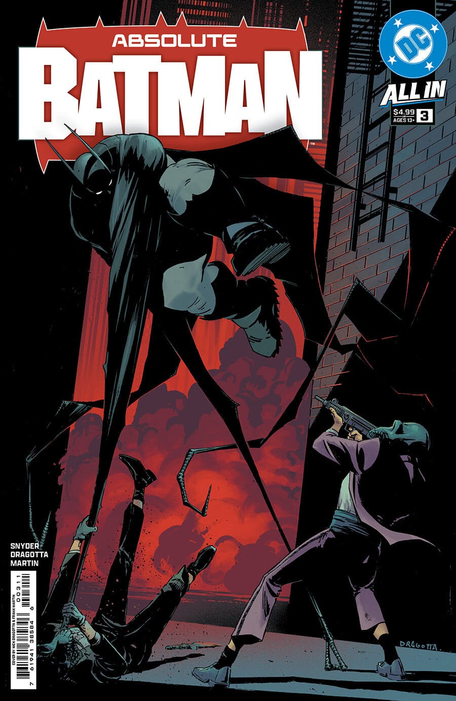 DC Comics COMIC BOOK Absolute Batman #3 - CVR A 1ST PRINT (VF/NM)